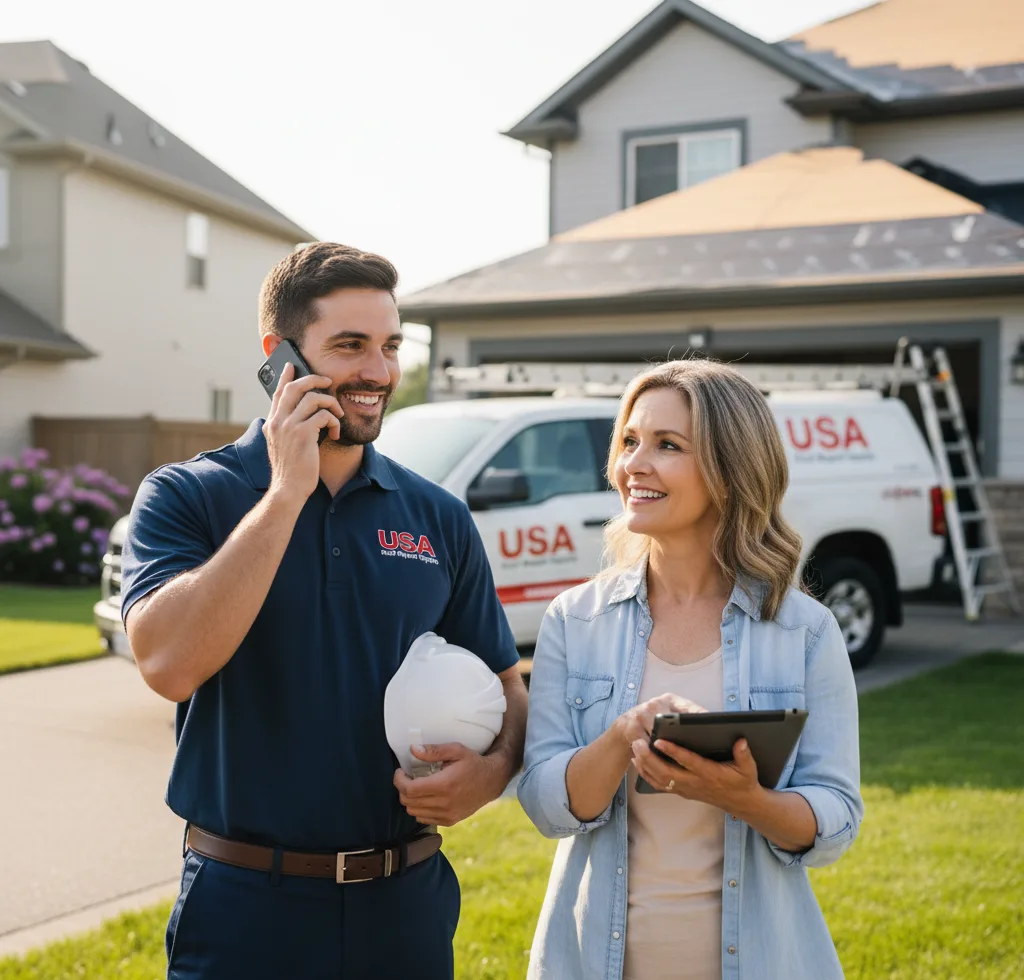USA Roof Repair Experts customer support in Mcconnelsville