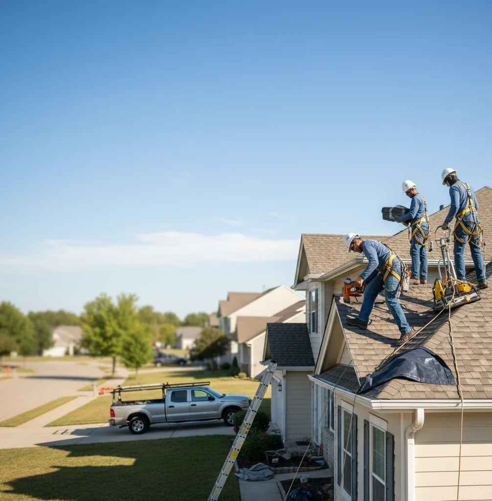 Roof Repair in Mcconnelsville